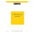 ZANUSSI DW6937 Owners Manual ZANUSSI DW6937 Owners Manual