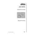JUNO-ELECTROLUX JCK891X Owners Manual JUNO-ELECTROLUX JCK891X Owners Manual