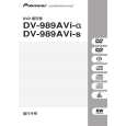 PIONEER DV-989AVI-G/LFXJ Owners Manual PIONEER DV-989AVI-G/LFXJ Owners Manual