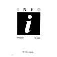 ELECTROLUX TW434G Owners Manual ELECTROLUX TW434G Owners Manual