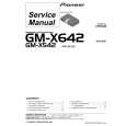 PIONEER GM-X642/XR/EW Service Manual PIONEER GM-X642/XR/EW Service Manual