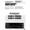 PIONEER KEH-1300 Owners Manual PIONEER KEH-1300 Owners Manual