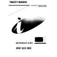 TRICITY BENDIX MW024MG Owners Manual TRICITY BENDIX MW024MG Owners Manual