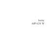 ARTHUR MARTIN ELECTROLUX AFP628W Owners Manual ARTHUR MARTIN ELECTROLUX AFP628W Owners Manual