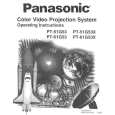 PANASONIC PT61G53W Owners Manual PANASONIC PT61G53W Owners Manual