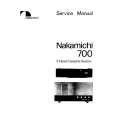 NAKAMICHI 700 Service Manual NAKAMICHI 700 Service Manual