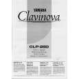 YAMAHA CLP-250 Owners Manual YAMAHA CLP-250 Owners Manual