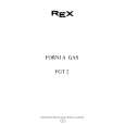 REX-ELECTROLUX FGT2BE Owners Manual REX-ELECTROLUX FGT2BE Owners Manual