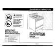 WHIRLPOOL SF367PEYQ4 Installation Manual WHIRLPOOL SF367PEYQ4 Installation Manual