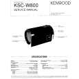 KENWOOD KSCW800 Owners Manual KENWOOD KSCW800 Owners Manual