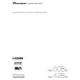 PIONEER PDP-428XD/WYVIXK5 Owners Manual PIONEER PDP-428XD/WYVIXK5 Owners Manual