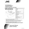 JVC EF-G10CG Owners Manual JVC EF-G10CG Owners Manual