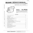 SHARP VL-PD3U Service Manual SHARP VL-PD3U Service Manual