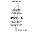 PIONEER DV-939A/WY Owners Manual PIONEER DV-939A/WY Owners Manual