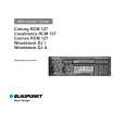 BLAUPUNKT CANNES_RCM127 Owners Manual BLAUPUNKT CANNES_RCM127 Owners Manual