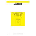 ZANUSSI RUBINO1200 Owners Manual ZANUSSI RUBINO1200 Owners Manual