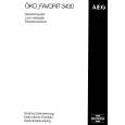 AEG FAVORIT3430W Owners Manual AEG FAVORIT3430W Owners Manual