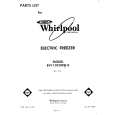 WHIRLPOOL EV110CXRW0 Parts Catalog WHIRLPOOL EV110CXRW0 Parts Catalog