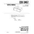 SONY CDX-5N67 Service Manual SONY CDX-5N67 Service Manual
