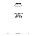 AEG ZSF 6150 Owners Manual AEG ZSF 6150 Owners Manual