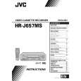 JVC HR-J657MS Owners Manual JVC HR-J657MS Owners Manual