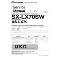 PIONEER AS-LX70/XJ/EE5 Service Manual PIONEER AS-LX70/XJ/EE5 Service Manual