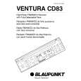 BLAUPUNKT VENTURA CD83 Owners Manual BLAUPUNKT VENTURA CD83 Owners Manual