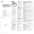 SONY ICFCD543RM Owners Manual SONY ICFCD543RM Owners Manual