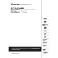PIONEER DVR-545HX-S (RCS-656HX) Owners Manual PIONEER DVR-545HX-S (RCS-656HX) Owners Manual