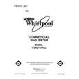 WHIRLPOOL CGM2751KQ1 Parts Catalog WHIRLPOOL CGM2751KQ1 Parts Catalog