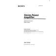 SONY XM-754HX Owners Manual SONY XM-754HX Owners Manual