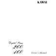 KAWAI 160 Owners Manual KAWAI 160 Owners Manual