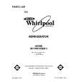 WHIRLPOOL ED19HKXRNR5 Parts Catalog WHIRLPOOL ED19HKXRNR5 Parts Catalog