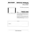 SHARP 70ES03S Service Manual SHARP 70ES03S Service Manual