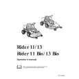 HUSQVARNA RIDER13H Owners Manual HUSQVARNA RIDER13H Owners Manual