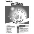 SHARP UXCC500 Owners Manual SHARP UXCC500 Owners Manual