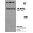 AIWA ADCEX106 Owners Manual AIWA ADCEX106 Owners Manual