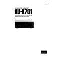 SANSUI AU-X701 Owners Manual SANSUI AU-X701 Owners Manual