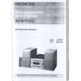 HITACHI AXM7EBS Owners Manual HITACHI AXM7EBS Owners Manual