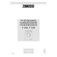 ZANUSSI F1046 Owners Manual ZANUSSI F1046 Owners Manual