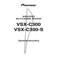 PIONEER VSX-C300/HVXJI Owners Manual PIONEER VSX-C300/HVXJI Owners Manual