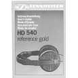 SENNHEISER HD 540 REFERENCE GOLD Owners Manual SENNHEISER HD 540 REFERENCE GOLD Owners Manual