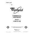 WHIRLPOOL CGM2761JQ0 Parts Catalog WHIRLPOOL CGM2761JQ0 Parts Catalog
