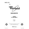 WHIRLPOOL ET18NKXRWR3 Parts Catalog WHIRLPOOL ET18NKXRWR3 Parts Catalog