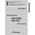 PIONEER DEH-P4300/XM/UC Owners Manual PIONEER DEH-P4300/XM/UC Owners Manual