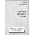 ARTHUR MARTIN ELECTROLUX CS3200E Owners Manual ARTHUR MARTIN ELECTROLUX CS3200E Owners Manual