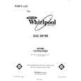 WHIRLPOOL LG5806XPW0 Parts Catalog WHIRLPOOL LG5806XPW0 Parts Catalog