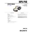 SONY MPKPHB Service Manual SONY MPKPHB Service Manual