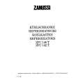 ZANUSSI ZFC142T Owners Manual ZANUSSI ZFC142T Owners Manual