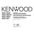 KENWOOD KDC-4024 Owners Manual KENWOOD KDC-4024 Owners Manual
